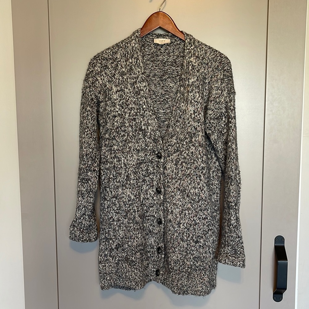 Multi Color Loft Button Up Cardigan - Size Small - image 1